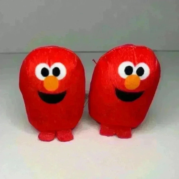 Sesame Street - Two Podpals - Elmo - 3" Mini Plush - Picture 2 of 3